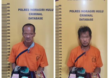 Satres Narkoba Polres Inhu Ringkus 2 Pengedar Sabu Diseberida