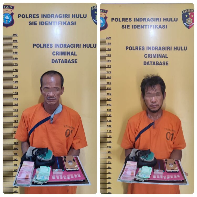Satres Narkoba Polres Inhu Ringkus 2 Pengedar Sabu Diseberida