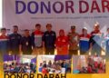 Ayo Donor Darah, Kapolsek Tapung Hulu : Setitik darah yang kita donorkan akan besar manfaatnya
