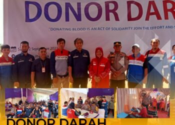 Ayo Donor Darah, Kapolsek Tapung Hulu : Setitik darah yang kita donorkan akan besar manfaatnya