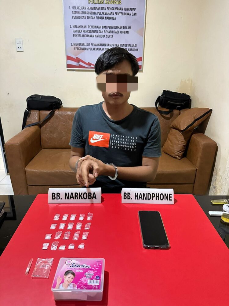 Pelaku Narkoba Ditangkap Tim Ojoloyo Tanpa Berkutik