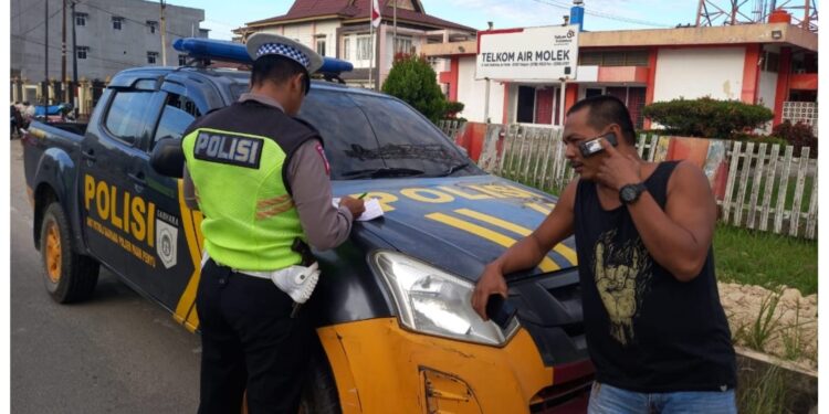 2 Hari Operasi Zebra LK 2023 Polres Inhu, Ini Jumlah Kendaraan Yang Terjaring