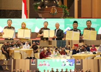 Kajati Riau Melakukan Penandatanganan Memorendum Of Understanding (MOU)