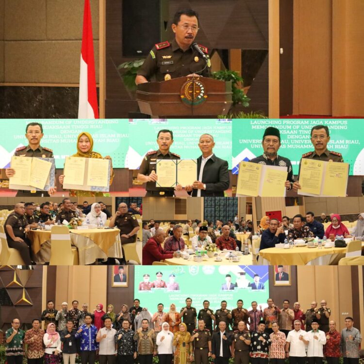 Kajati Riau Melakukan Penandatanganan Memorendum Of Understanding (MOU)