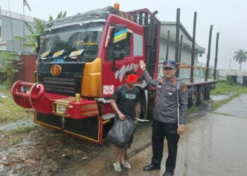 Pelaku Tabrak Lari di Perawang di Temukan