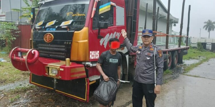 Pelaku Tabrak Lari di Perawang di Temukan