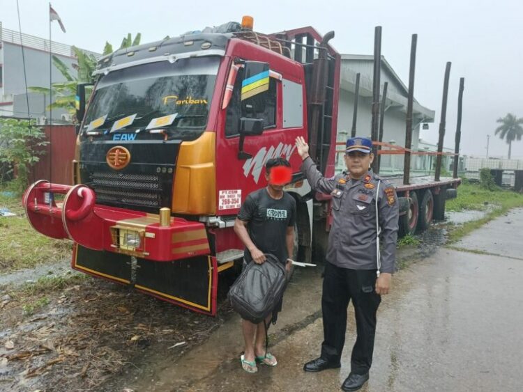Pelaku Tabrak Lari di Perawang di Temukan