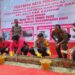 Kapolres Kampar Melakukan Peletakan Batu Pertama Pembangunan MCK di PDTA Darul Ulul