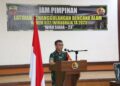 Pangdam I/BB Tutup Latihan Penanggulangan Bencana Alam Korem 032/Wbr