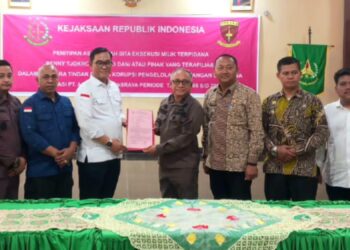Penitipan Aset Hasil Sita Eksekusi Milik Terpidana BENNY TJOKROSAPUTRO di Deli Serdang