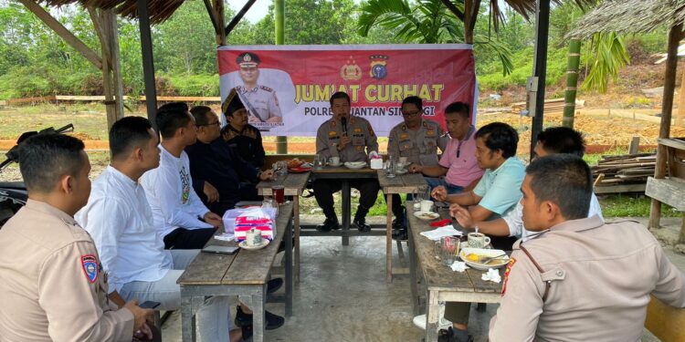 Polres Kuansing Jum’at Curhat bersama Elemen Masyarakat