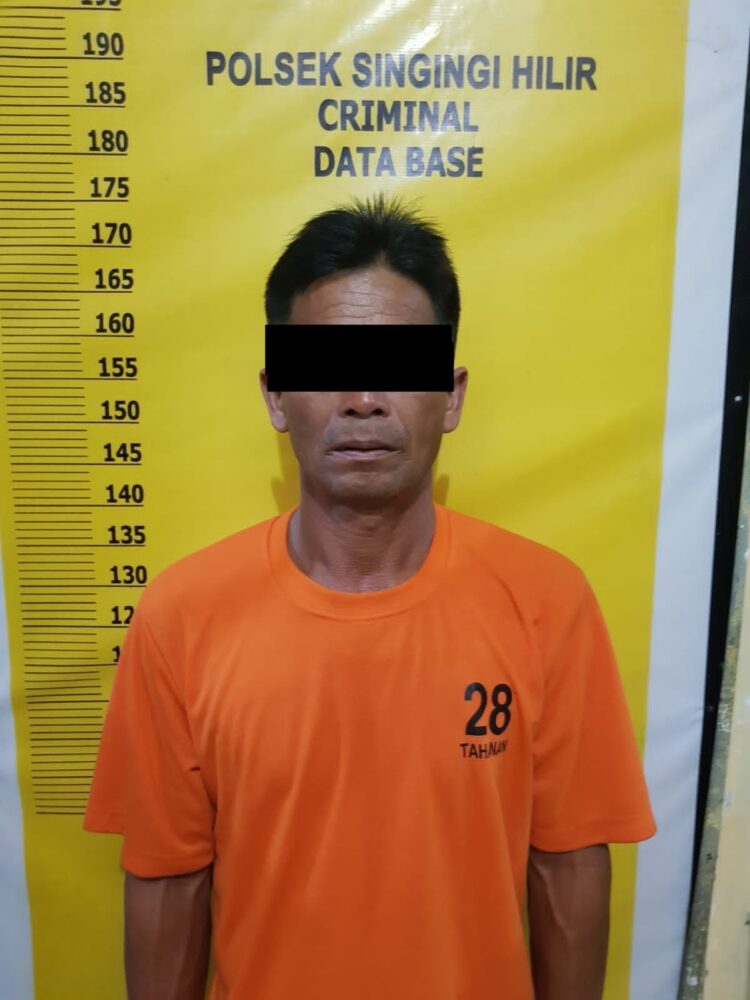 Polsek Singingi Hilir Berhasil Mengamankan Satu (1) Orang Pelaku Penambangan Emas Tanpa Izin