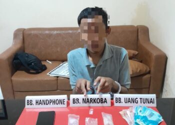 Warga Kumantan Ditangkap Satnarkoba Polres Kampar