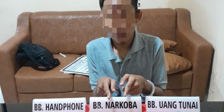 Warga Kumantan Ditangkap Satnarkoba Polres Kampar