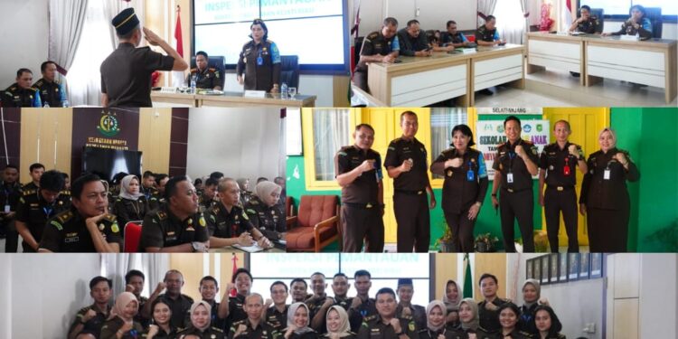 ASWAS Kejati Riau Melakukan Inspeksi Pemantauan di Kejaksaan Negeri Kepulauan Meranti