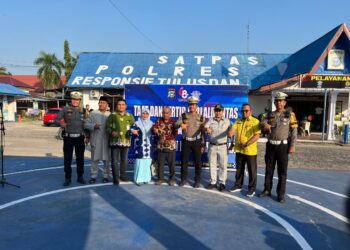 Satlantas Polres Kampar Beri ceramah agama kepada pelanggar lalu lintas