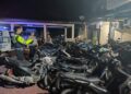 Polsek Bukit Raya Kembali Amankan 21 Unit Kendaraan Berknalpot Brong