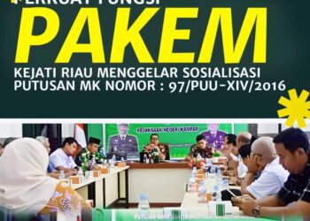 Kegiatan Sosialisasi Putusan Mahkamah Konstitusi Nomor 97/PUU-XIV/2016
