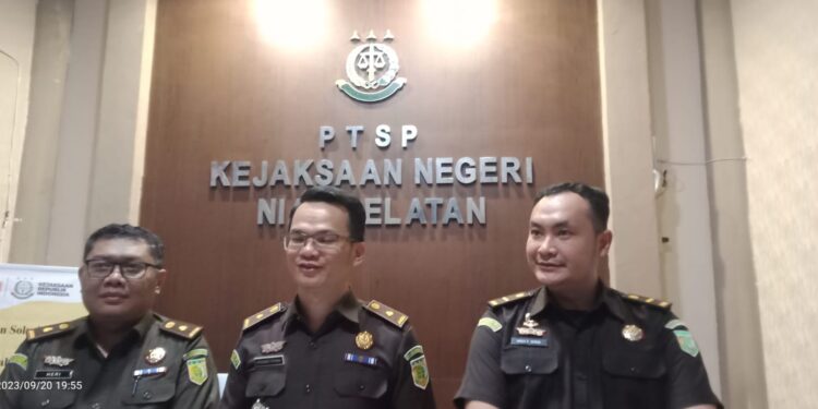 kejaksaan Negeri Nias Selatan Menetapkan SN  Sebagai Tersangka dalam Perkara korupsi