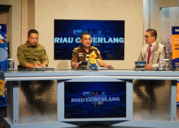 Koordinator bidang Tindak Pidana Khusus Kejaksaan Tinggi Riau menjadi Narasumber dalam Program Dialog Interaktif Riau Cemerlang