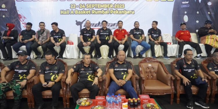 Wakil Kepala Kejaksaan Tinggi Riau Resmi Membuka Kejuaraan Taekwondo Championship Kajati Riau Cup 2023