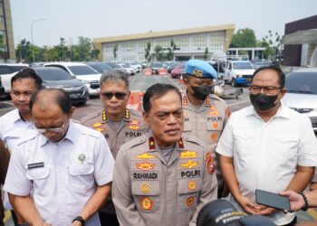 Wakapolda Riau Brigjen Pol K Rahmadi Memimpin Kegiatan Pemusnahan Barang Bukti Narkoba