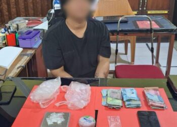 Tim Hantu Sat Resnarkoba Polres Bangka Barat Amankan Pelaku Tindak Pidana Narkotika