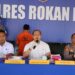 Polres Rohul Konferensi Pers Pengungkapan Kasus Narkotika 1Kg Sabu