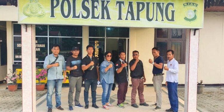 Ancam Oknum Wartawan Anugrahpost, Pemilik Galian C Ilegal Resmi Dilaporkan Ke Polisi