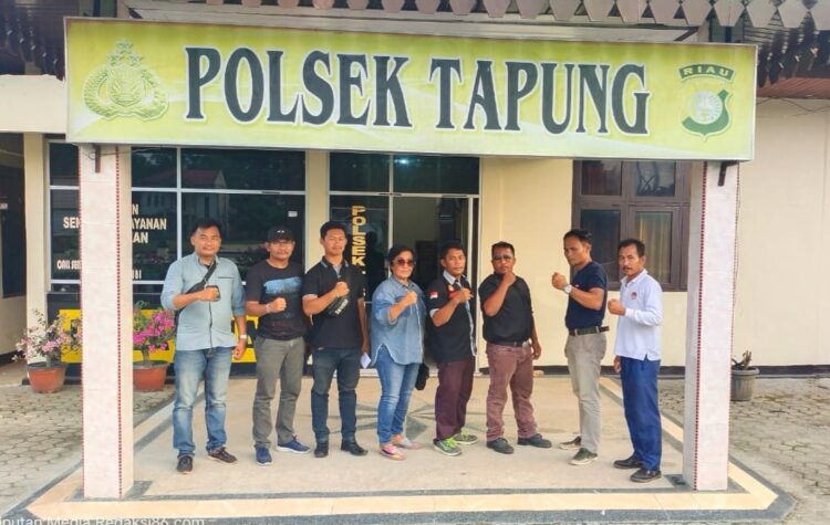Ancam Oknum Wartawan Anugrahpost, Pemilik Galian C Ilegal Resmi Dilaporkan Ke Polisi
