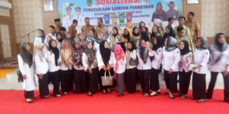 Dinas Lingkungan Hidup Kabupaten Rohil Selenggarakan Sosialisasi Sampah Perkotaan
