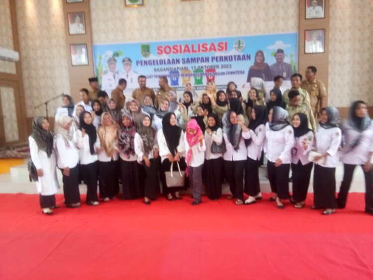 Dinas Lingkungan Hidup Kabupaten Rohil Selenggarakan Sosialisasi Sampah Perkotaan