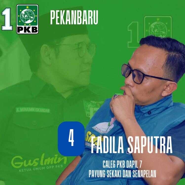 Fadila Saputra Fraksi PKB Dapil 7 Optimis Raih Kursi Menuju Anggota DPRD Kota Pekanbaru