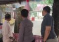 Kapolsek Siak Hulu AKP Asdisyah Mursyid, SH, Pantau Situasi Banjir di Buluh Cina