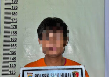 Unit Reskrim Polsek Siak Hulu Tangkap Satu Orang Tersangka Diduga Pengedar Narkoba