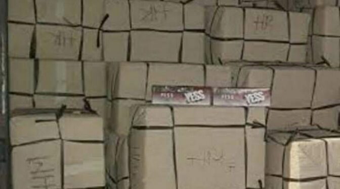 Rokok Ilegal di Duga Milik Asun Bebas Beredar di Riau