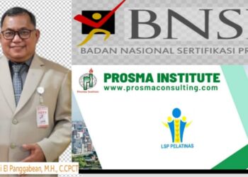 Drs Wahyudi El Panggabean, Raih Predikat Kompeten Sebagai Master Trainer dari BNSP