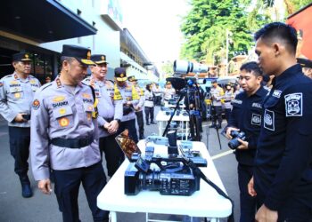 Kadiv Humas Tekankan Beberapa Hal Saat Gelar Apel Kesiapsiagaan Satgas Humas Polri Pengamanan Nataru