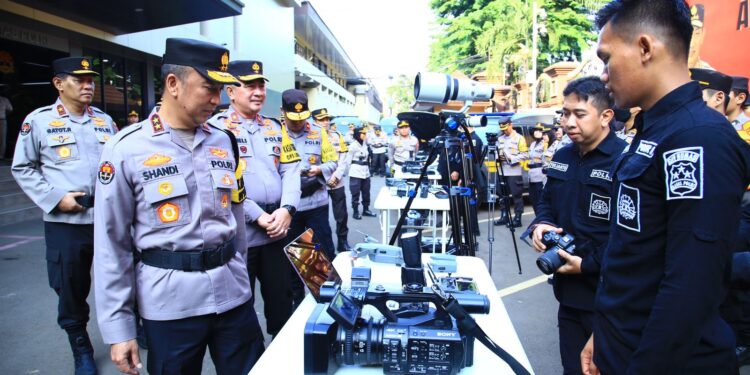 Kadiv Humas Tekankan Beberapa Hal Saat Gelar Apel Kesiapsiagaan Satgas Humas Polri Pengamanan Nataru