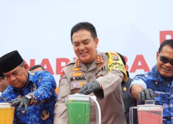 Cipta Kondisi Kamtibmas, Polda Riau ‘All Out’ Tangani Bentuk Kejahatan dan Musnakan Barang Bukti