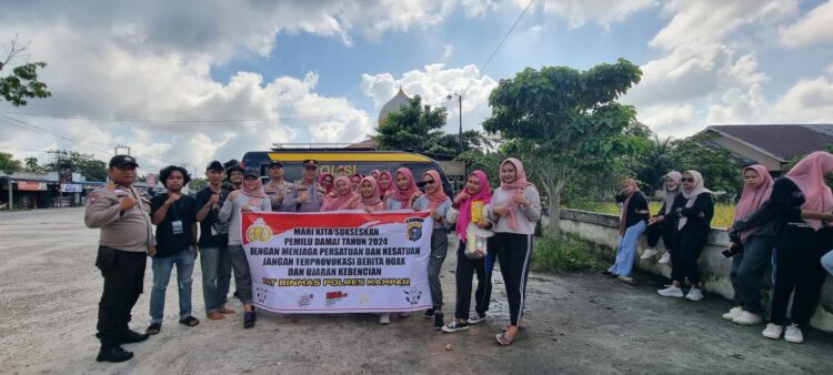 Kasat Binmas Polres Kampar Perketat Satgas Preemtif dan Edukasi Dalam Rangka OMB LK 2023