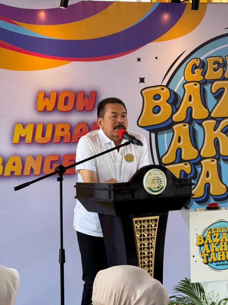 Jaksa Agung ST Burhanuddin, Gebyar Bazar Akhir Tahun 2023