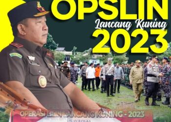 Wakil Kepala Kejaksaan Tinggi Riau Hadiri Apel Gelar Operasi Lilin Lancang Kuning 2023