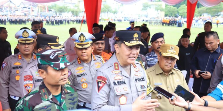 Pimpin Apel Gelar Pasukan Operasi Lilin 2023, Irjen M Iqbal Pastikan Kesiapan Pengamanan