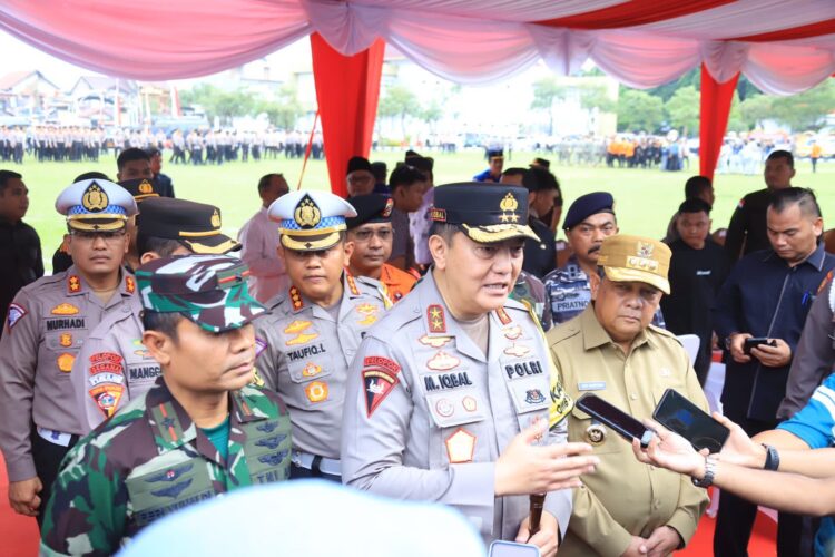 Pimpin Apel Gelar Pasukan Operasi Lilin 2023, Irjen M Iqbal Pastikan Kesiapan Pengamanan