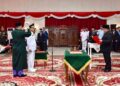 Gubernur Riau Brigjen TNI (Purn) H. Edi Natar Nasution Lantik PJ Bupati Kampar, Hambali, SH, MBA, MH,
