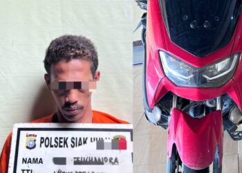 Tim Opsnal Hantu Malam Reskrim Polsek Siak Hulu Tangkap DPO Residivis Spesial Jambret