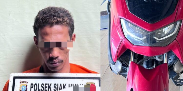 Tim Opsnal Hantu Malam Reskrim Polsek Siak Hulu Tangkap DPO Residivis Spesial Jambret