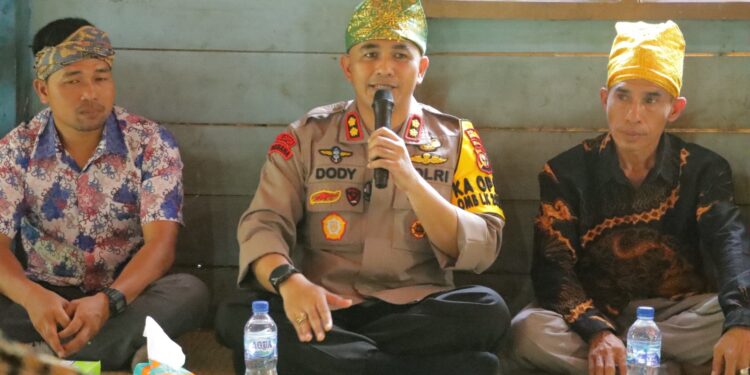 Puluhan Tokoh Kuala Cenaku, Nyatakan Siap Dukung Pemilu 2024 Yang Damai