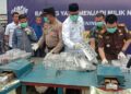 16,5 Juta Batang Rokok Ilegal di Musnakan Bea Cukai Kepabeanan Temilahan
